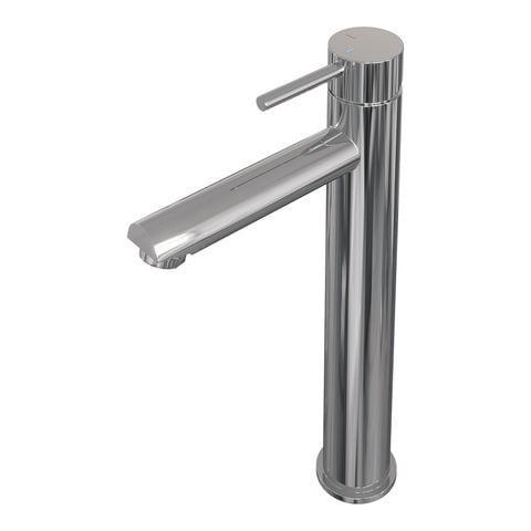 Brauer Stripe wastafelmengkraan opbouw - Hoog - Model A - Chroom