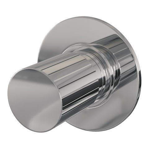 Brauer Stripe losse inbouw stopkraan met in- en afbouwdelen – Chroom – 5-CE-352