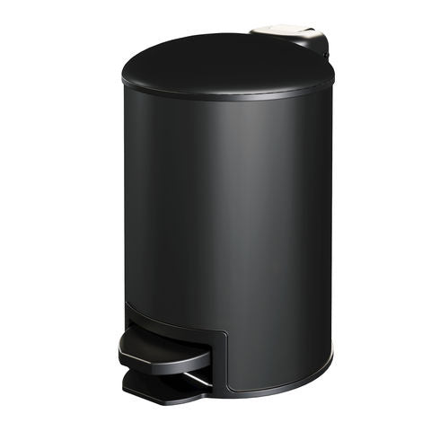 Brauer Pedaalemmer 3 liter – Mat zwart – 5-S-216
