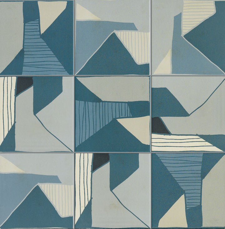 Sartoria Genesi acqua blues decor mix 15 × 15 cm