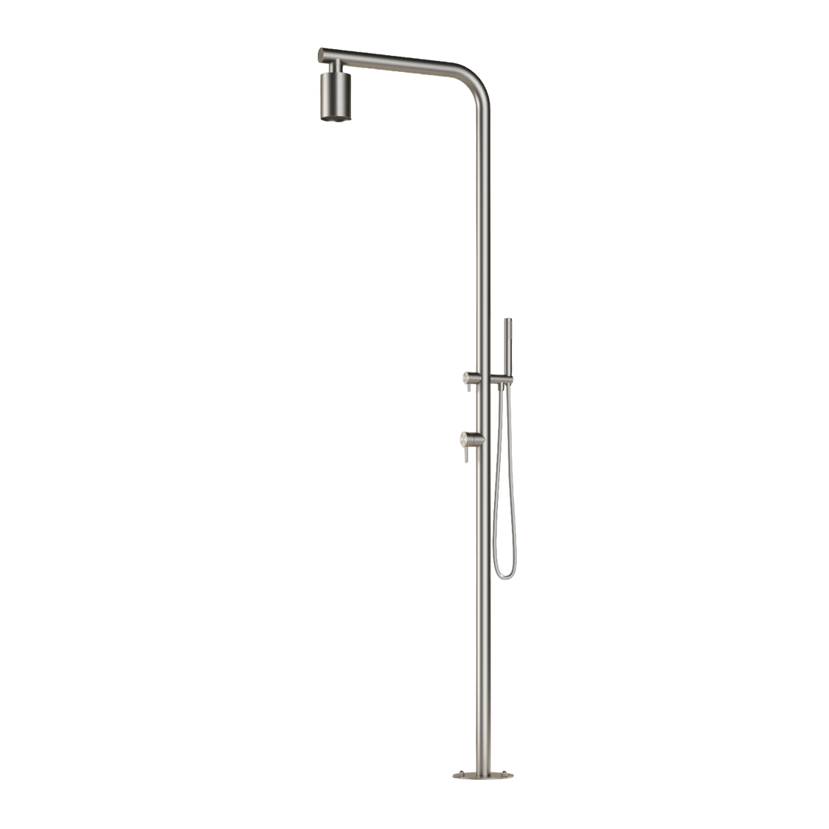 Hotbath Archie AR190 buitendouche RVS 316 – RVS 316