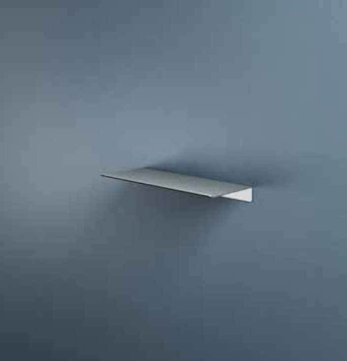 Hotbath SH030BBP – Planchet 30 cm inclusief bevestigings rails – Geborsteld messing PVD