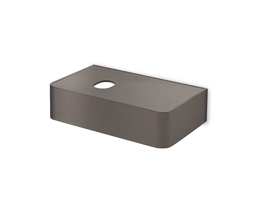 JEE-O base voor waskom links Dark steel 002-1107 - dark steel
