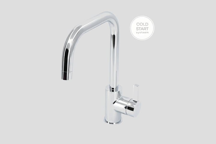 Lagoo Como CM1110 wastafelmengkraan met hoge draaibare uitloop – Chroom