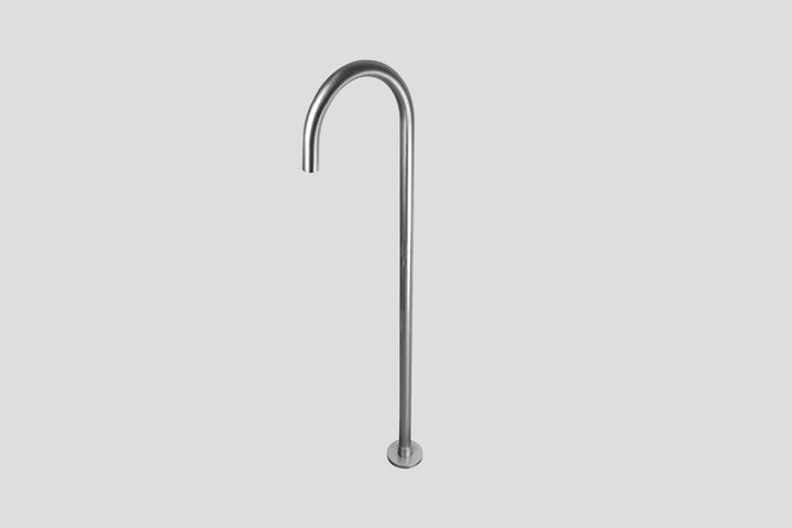 Lagoo Garda G3202 vrijstaande baduitloop (afbouwdeel) – Chroom