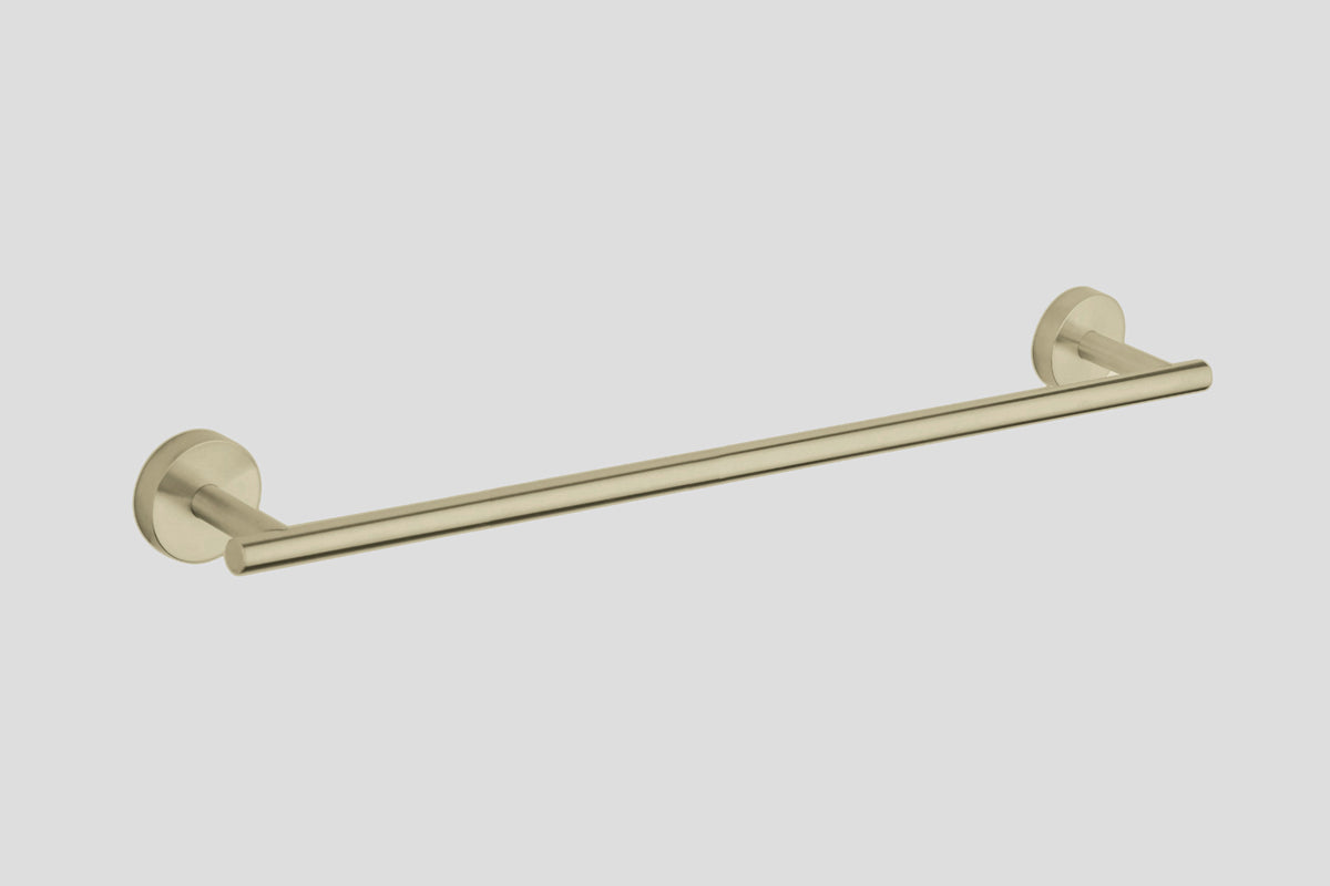 Lagoo Garda G6105 handdoekstang (60 cm) – Geborsteld champagne PVD