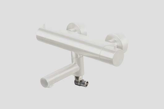 Lagoo RE3101 bocht voor handdouche voor G3101 / CM3101 – Geborsteld nikkel