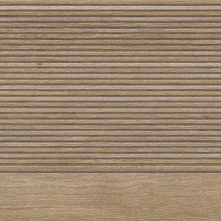 Porcelanosa London nogal 3D stripe 59,6 × 150 cm wandtegels