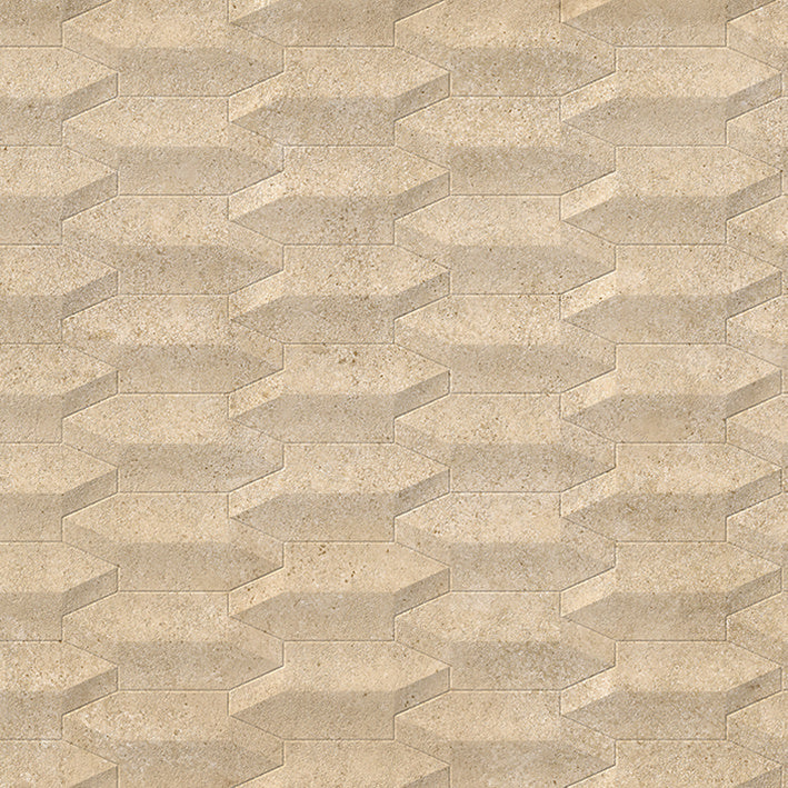 Porcelanosa Verona gold  cubik 59,6 × 150 cm wandtegels