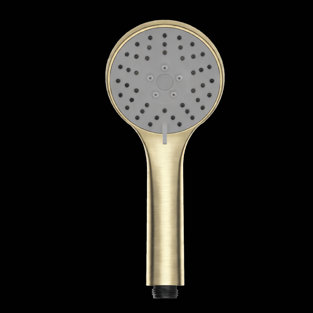 15023CH — Regn ABS handdouche met 3 standen, geborsteld champagne