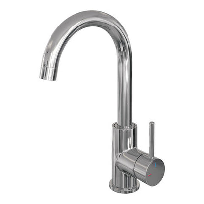 Brauer Stripe ronde uitloop - Chroom