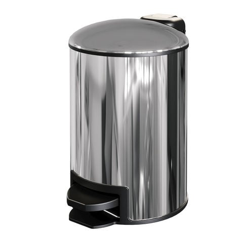 Brauer Pedaalemmer 3 liter – Chroom – 5-CE-216