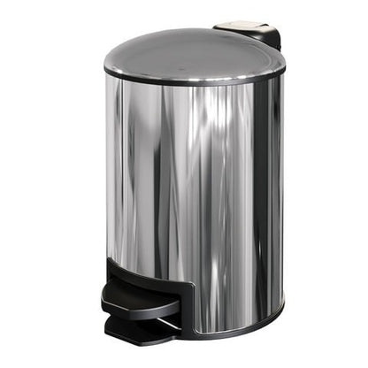 Brauer Pedaalemmer 3 liter – Chroom – 5-CE-216