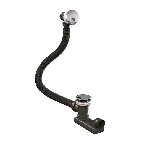 Brauer Badafvoer met overloop zonder vulfunctie – Chroom – 5-CE-222
