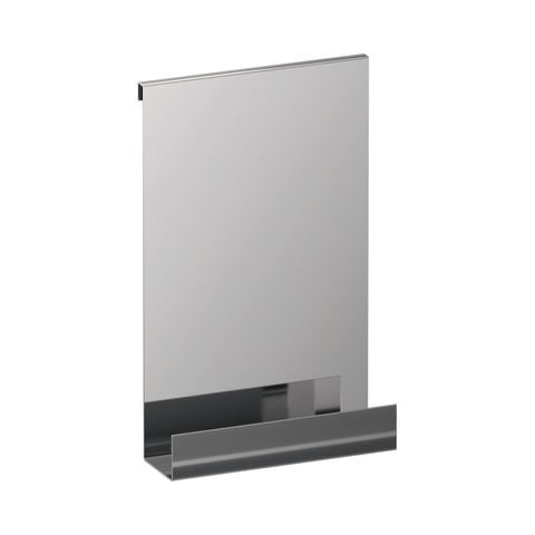 Brauer Doucherek hangend met glasklem – Chroom – 5-CE-228