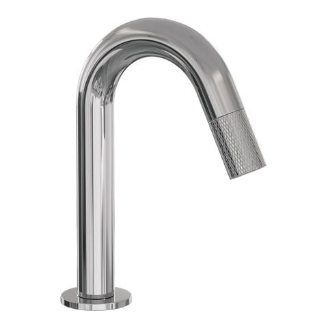 Brauer Carving opbouw fonteinkraan met gebogen uitloop – Chroom – 5-CE-321