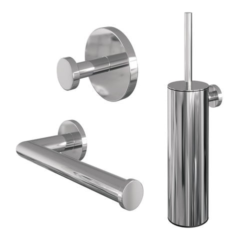 Brauer Accessoire set 3-in-1 – Chroom – 5-CE-323