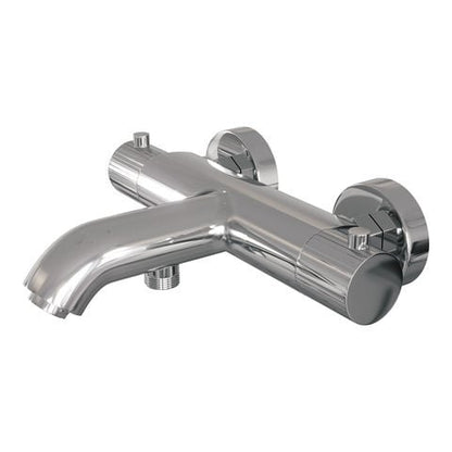 Brauer Stripe opbouw baddouche thermostaatkraan – Chroom – 5-CE-339