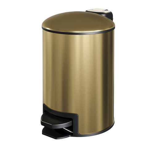 Brauer Pedaalemmer 3 liter – Geborsteld goud PVD – 5-GG-216