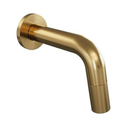 Brauer Carving inbouw fonteinkraan inkortbaar – Geborsteld goud PVD – 5-GG-264