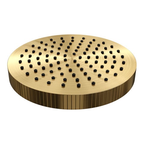 Brauer Stripe hoofddouche 25 cm – Geborsteld goud PVD – 5-GG-466