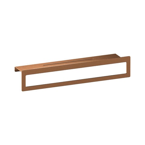 Brauer Handdoekrek met planchet – Geborsteld koper PVD – 5-GK-226