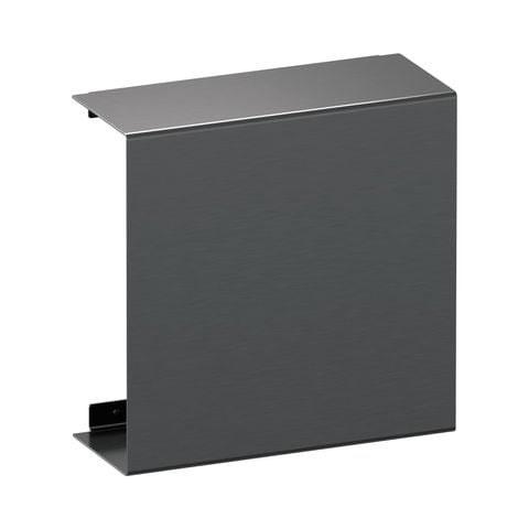 Brauer Opbouwnis met verborgen opbergruimte – Geborsteld gunmetal PVD – 5-GM-227