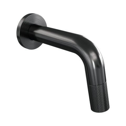 Brauer Carving inbouw fonteinkraan inkortbaar – Geborsteld gunmetal PVD – 5-GM-264