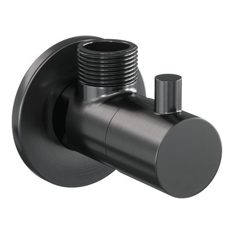 Brauer Edition hoekstopkraan – Geborsteld gunmetal PVD – 5-GM-316