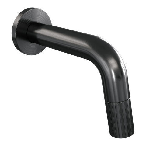 Brauer Stripe inbouw fonteinkraan inkortbaar – Geborsteld gunmetal PVD – 5-GM-461