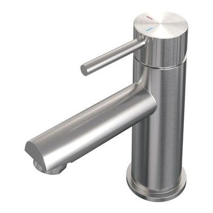 Brauer Stripe wastafelkraan laag Model A - Geborsteld RVS PVD
