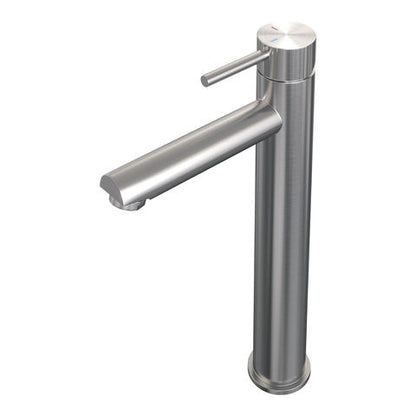 Brauer Stripe wastafelmengkraan opbouw - Hoog - Model A - Geborsteld RVS PVD