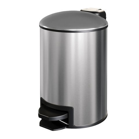Brauer Pedaalemmer 3 liter – Geborsteld RVS PVD – 5-NG-216