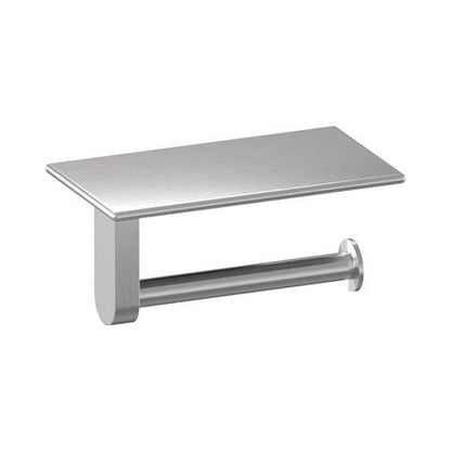 Brauer Toiletrolhouder met planchet – Geborsteld RVS PVD – 5-NG-223