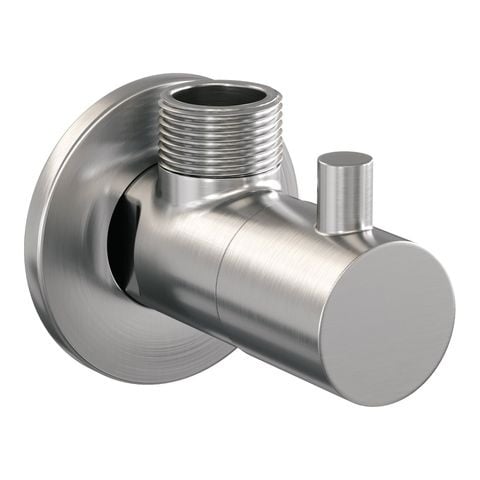 Brauer Edition hoekstopkraan compleet met slang – Geborsteld RVS PVD – 5-NG-315
