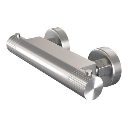 Brauer Stripe opbouw douche thermostaatkraan – Geborsteld RVS PVD – 5-NG-344