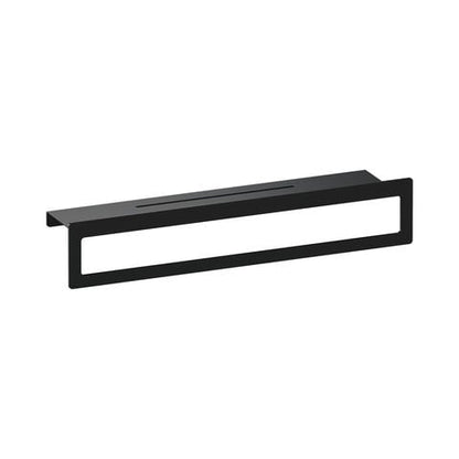Brauer Handdoekrek met planchet – Mat zwart – 5-S-226