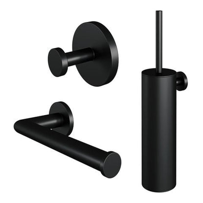 Brauer Accessoire set 3-in-1 – Mat zwart – 5-S-323