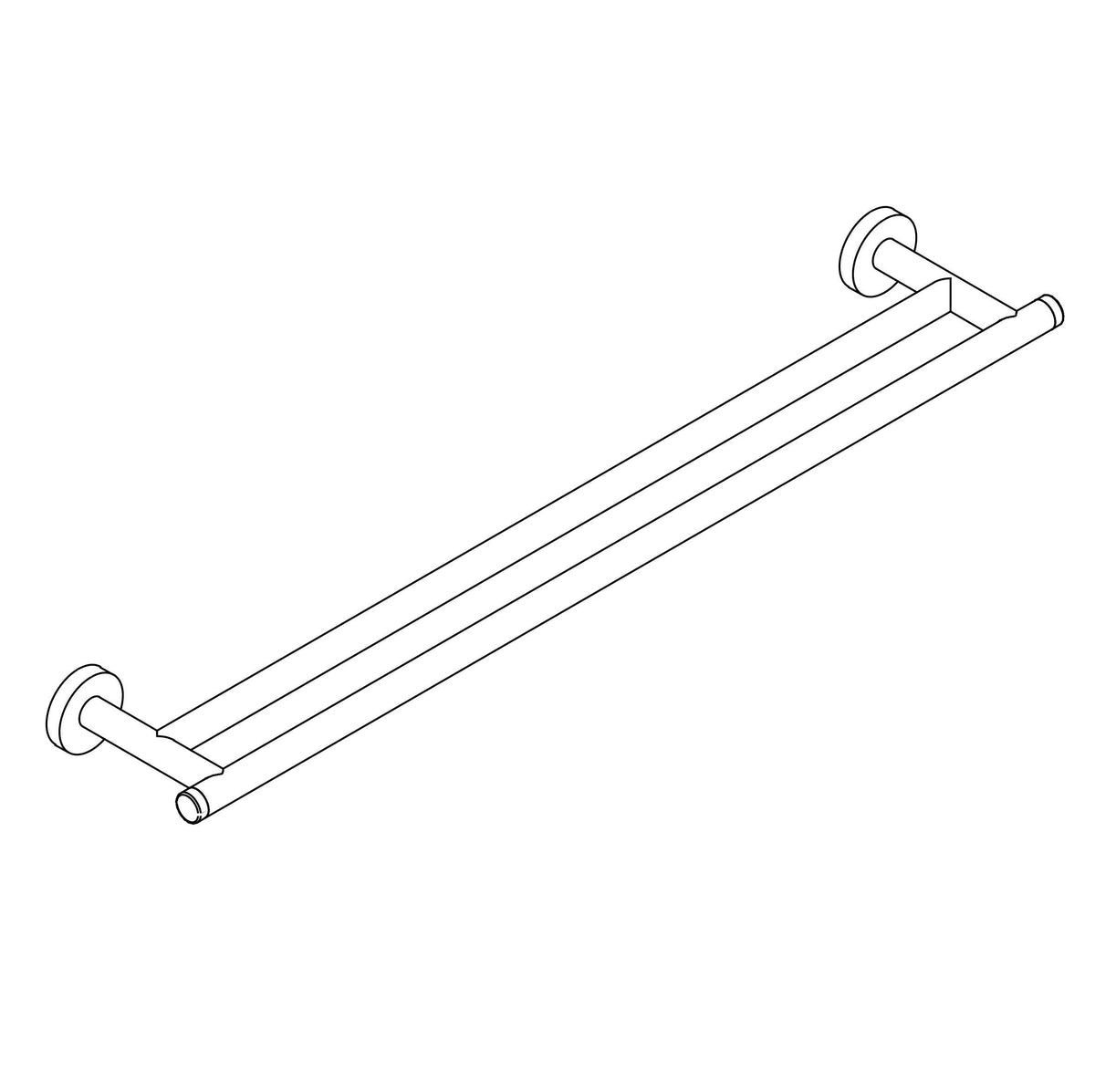 IVY Bond Wandhanddoekrek 60cm dubbel - 6500103