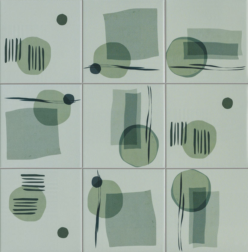 Sartoria Genesi luce greens decor mix 15 × 15 cm