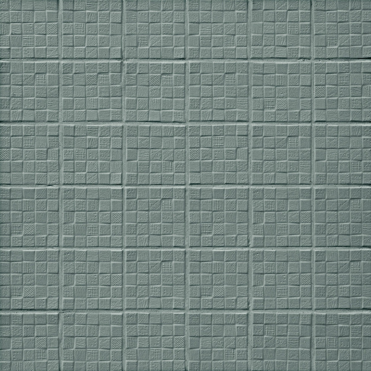 Sartoria Tsquare fresh thyme matt, mosaico 31,6 × 31,6 cm