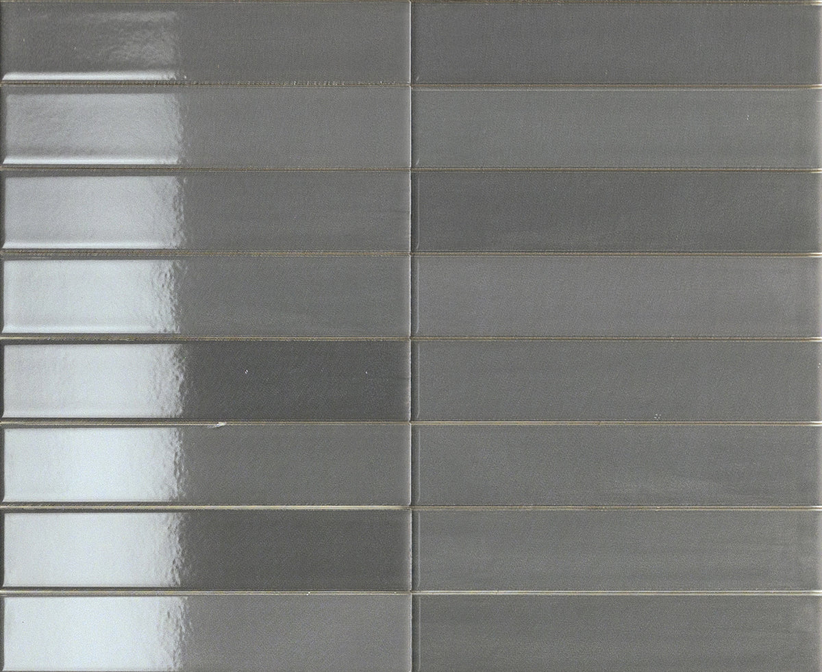 Sartoria Polveri coal wall glossy 5 × 25 cm