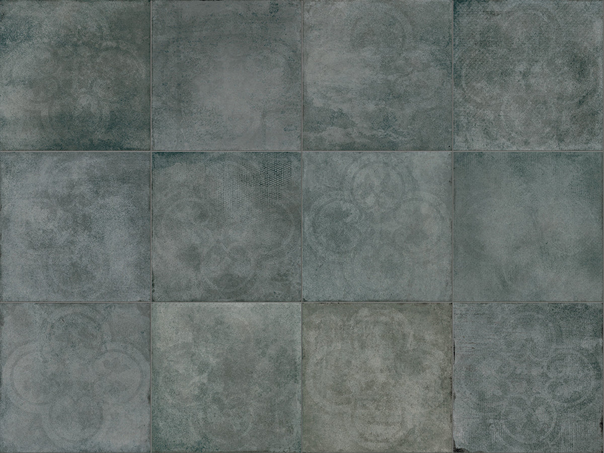 Sartoria Tsquare floor moss epoque matt 20 × 20 cm