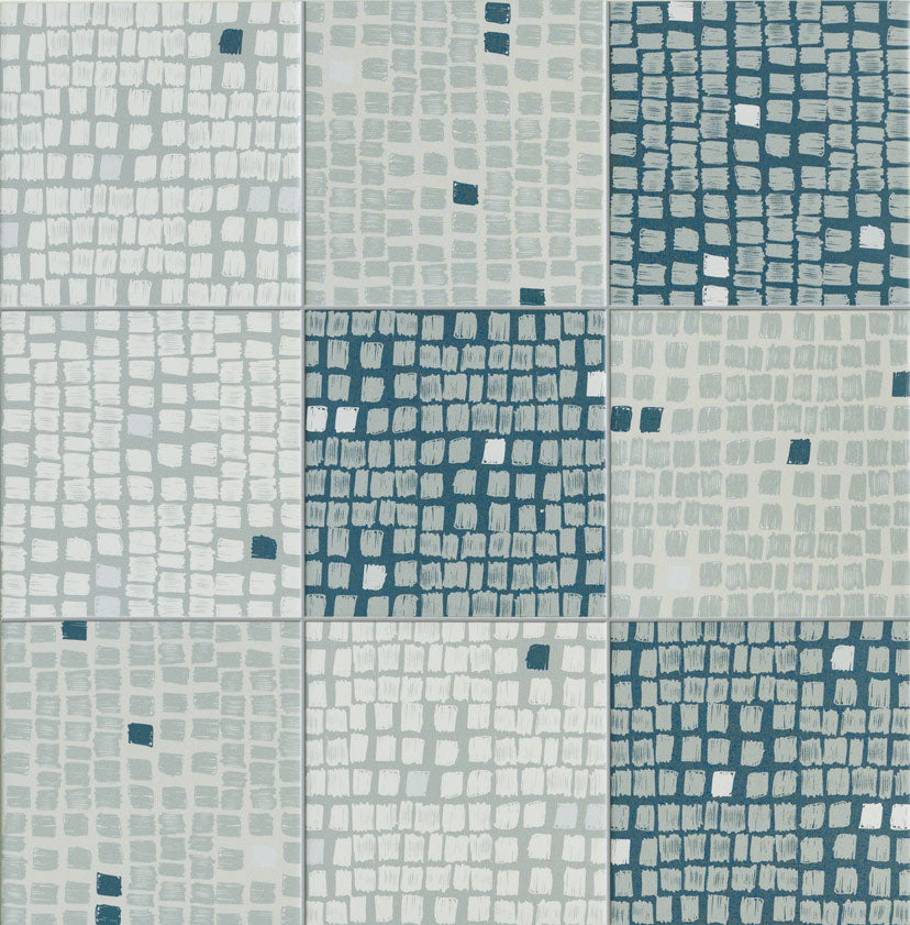 Sartoria Genesi aria blue decor mix 15 × 15 cm