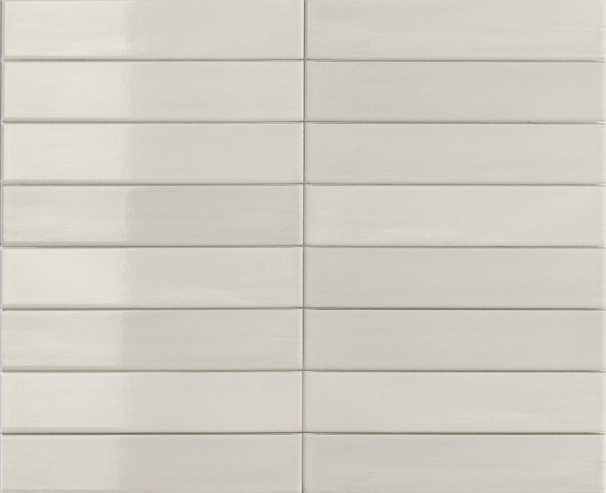 Sartoria Polveri almond wall glossy 5 × 25 cm