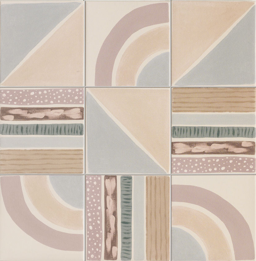 Sartoria Genesi terra rainbow decor mix 15 × 15 cm