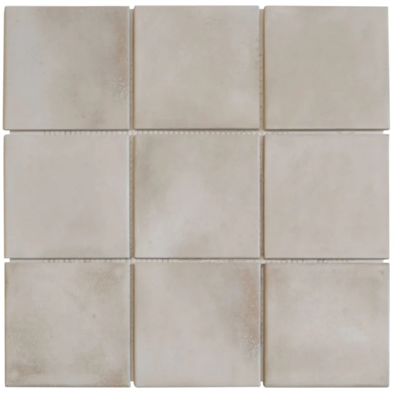 The Mosaic Factory Kasba 10x10 Sand Matt 97x97mm - KAM10022