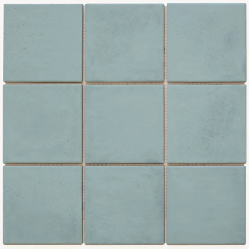 The Mosaic Factory Kasba 10x10 Turquoise Matt 97x97mm - KAM10050