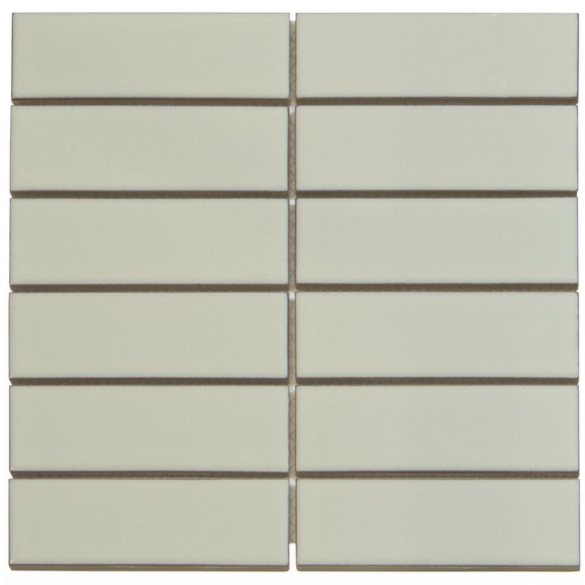 The Mosaic Factory Barcelona Rectangle Cafe Latte Glossy 45x145mm - AF45200