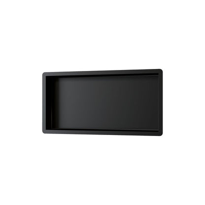 Brauer inbouwnis 60 × 30 cm – Mat zwart – 5-S-146